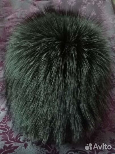 Шапка (чернобурка)