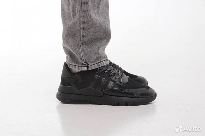 Кроссовки Adidas Nite jogger triple black