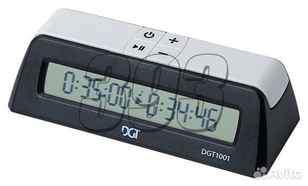 Электронные шахматные часы DGT 1001 (чёрны (42351)