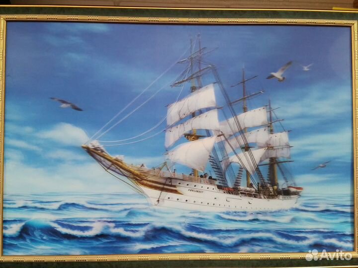 Картины 3-D,голографические 40-60см