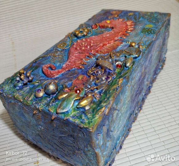 Шкатулка купюрница