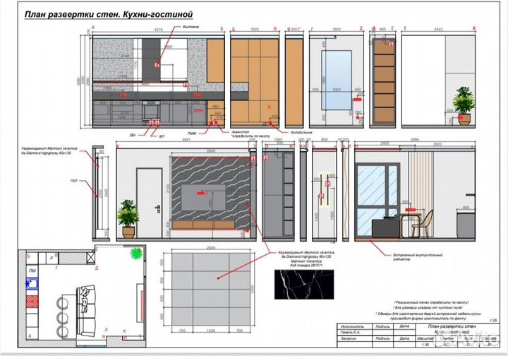 Чертежи в программах AutoCad, ArchiCad, Revit