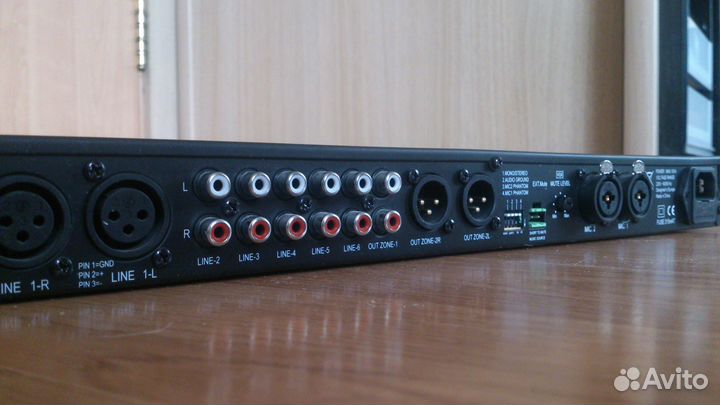 Apart PM7400 предусилитель микшер стерео 2 зоны