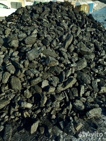 Уголь с разреза города Белово