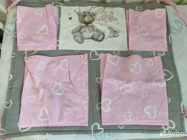 Комплект в кроватку для новорожденных от 0 до 3лет