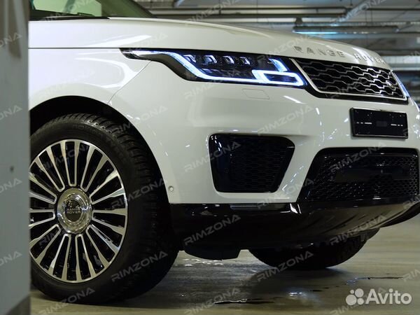 Кованые диски R21 на Range Rover Sport