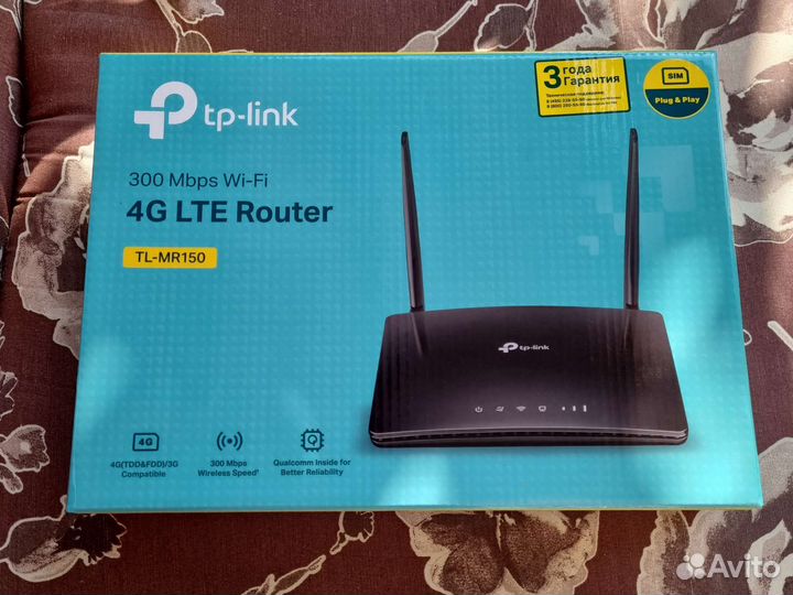 4 g роутер модем tp link mr 150