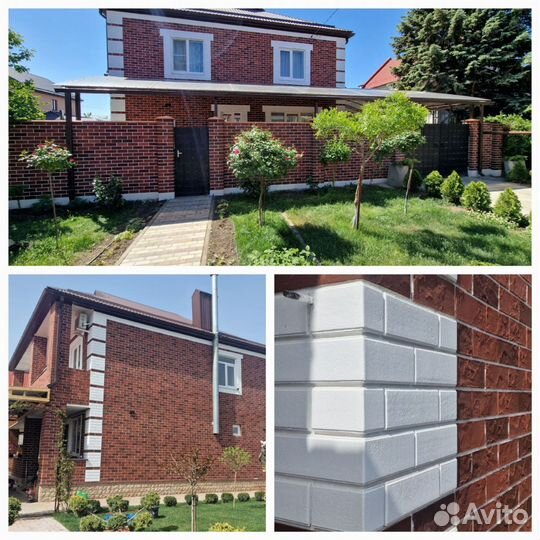 Облицовка гибким камнем,клинкерной плиткой.Декоры