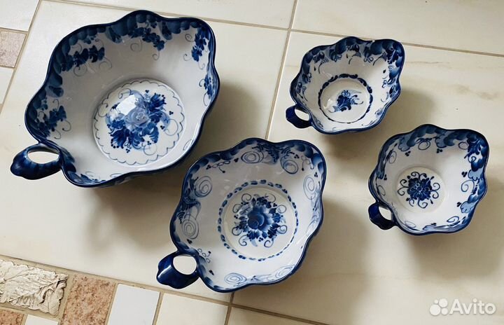 Посуда гжель