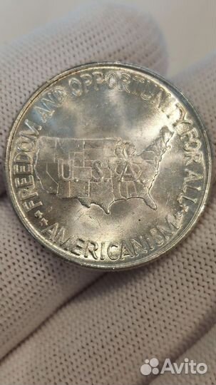 50 центов (1/2 доллара) 1952 unc