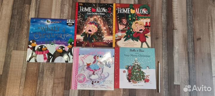 Книги на английском языке для детей 5 штук