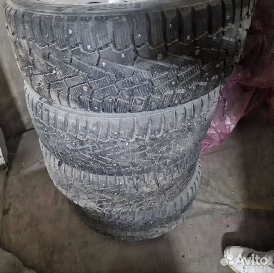 Колеса зимние шипованные mercedes r17