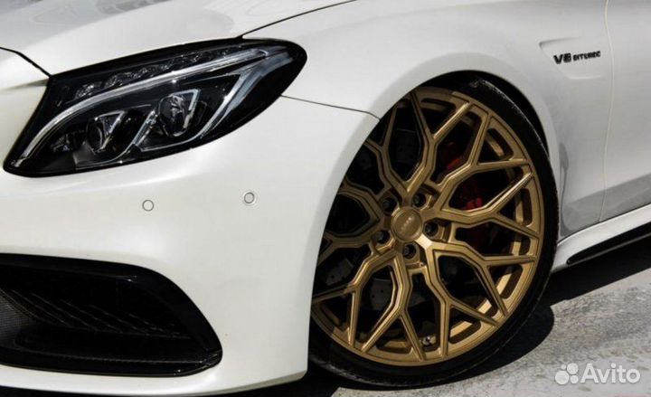 Кованые диски в стиле Vossen Mercedes C205 R21