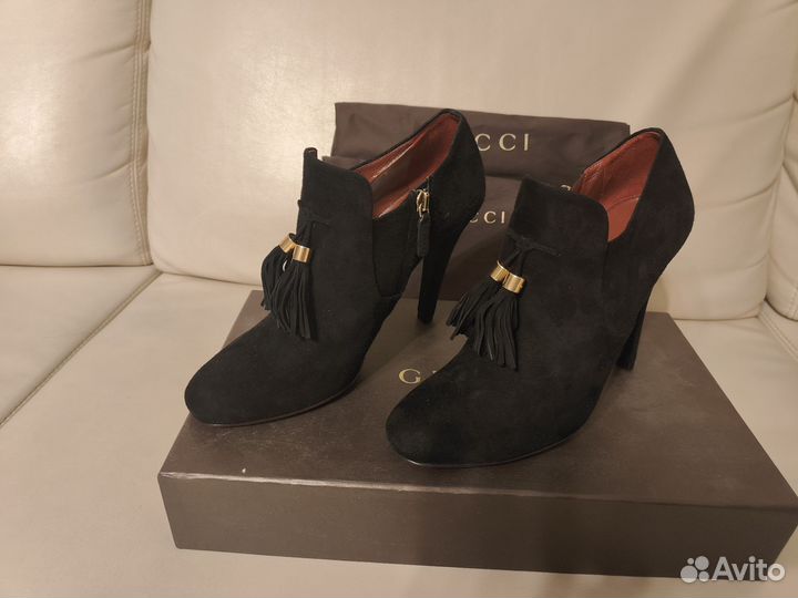 Полуботинки женские gucci р.39,5