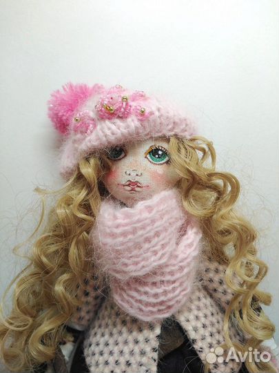 Кукла ручной работы, интерьерная