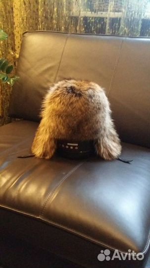 Шапка зимняя енот