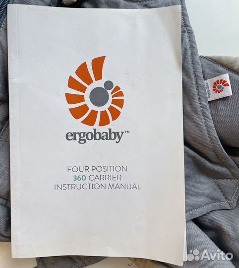 Новый рюкзак переноска Ergobaby 360 (5,5 -20 кг)