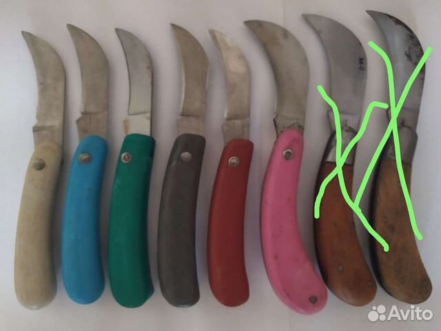 Ножи складные садово-санитарные СССР