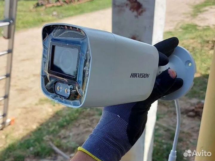 Установка видеонаблюдения Камеры Монтаж Демонтаж