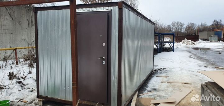 Аренда строительной бытовки вагончика