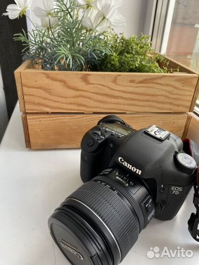 Зеркальный фотоаппарат canon 7d