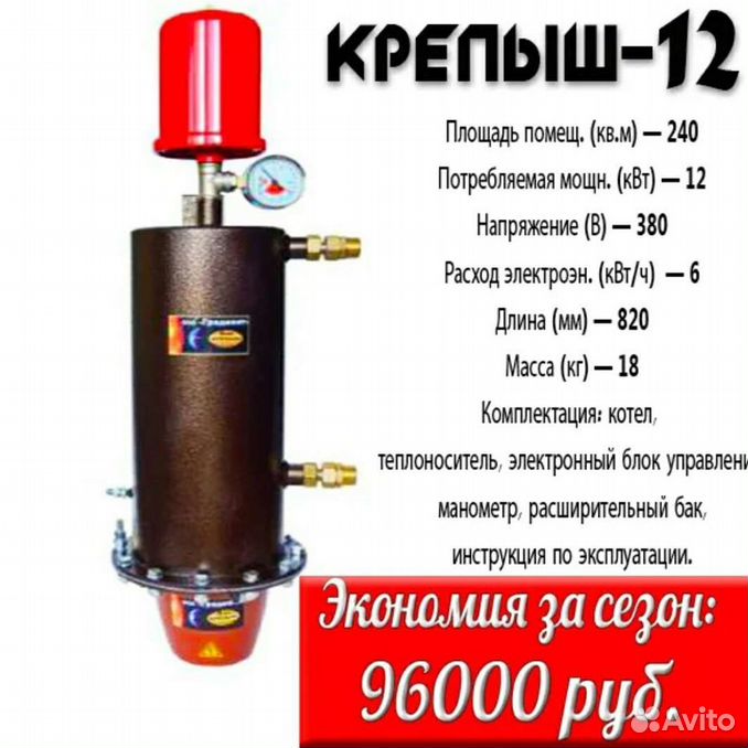 Электрический котел градиент