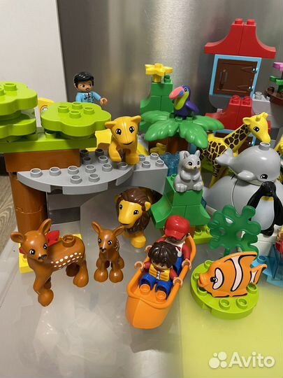 Лего дупло 10907 животные мира