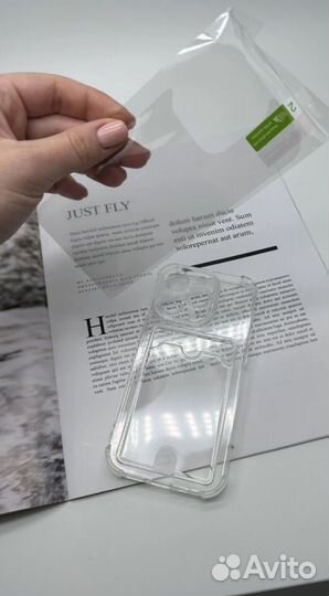 Чехол на Apple iPhone 14 Pro прозрачный