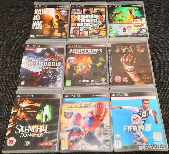 Диски, игры для ps3