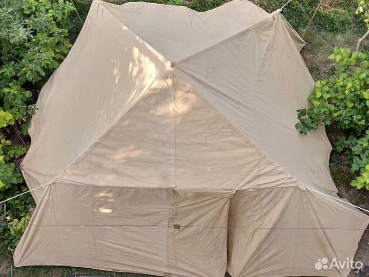 Палатка армейская (брезентовая) СССР