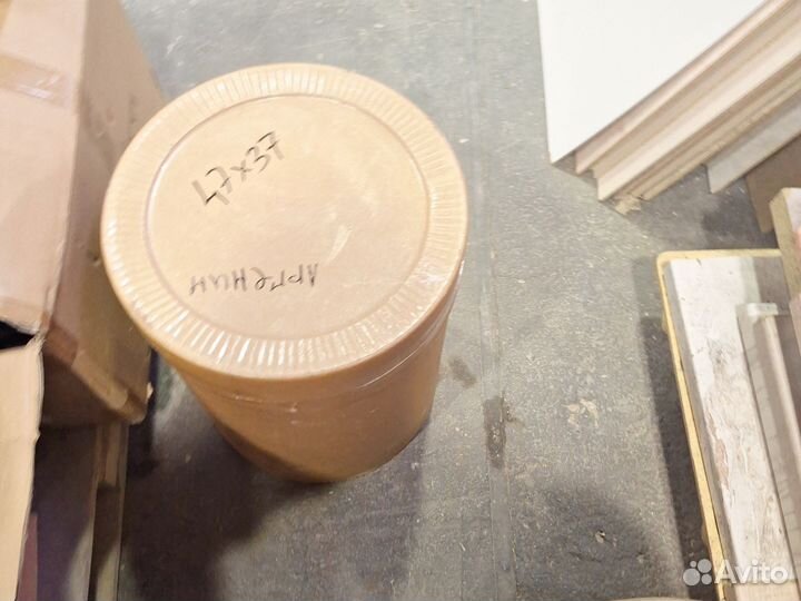 Тара бочка картонная