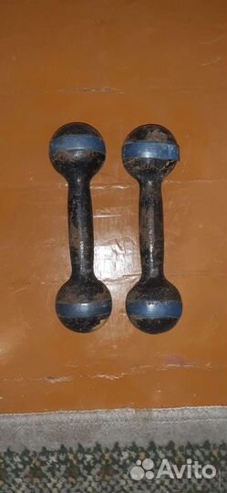 Гантели советского производства по 2 кг