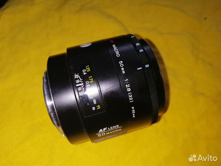 Объектив Минольта AF macro 50mm2.8 Sony A
