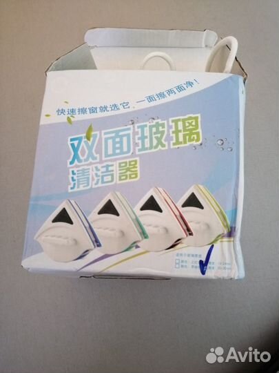 Ручной двухсторонний магнитный очиститель окон