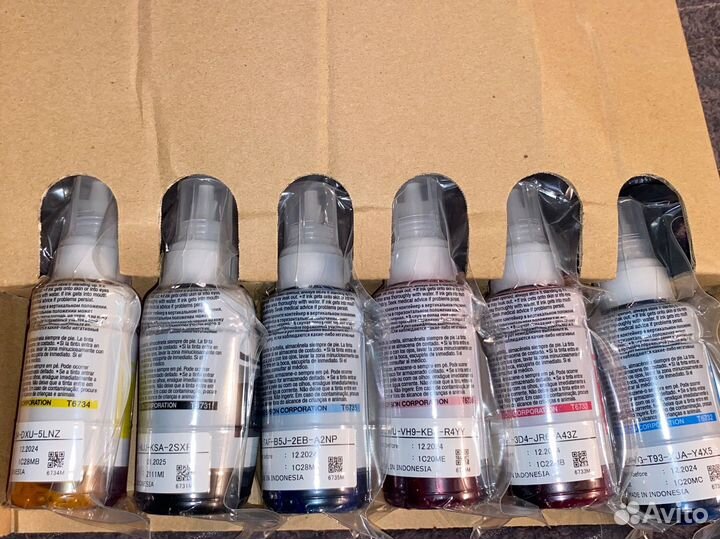 Краска для принтера epson