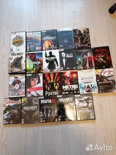 Лицензия Игры на пк DVD Боксы русские издания