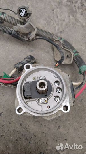 Моторчик рулевой рейки с проводкой