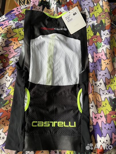 Джерси без рукавов Castelli Free Tri Top M