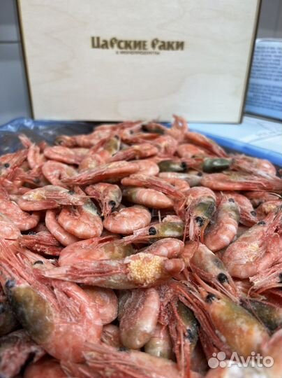 Креветка гренландия с икрой