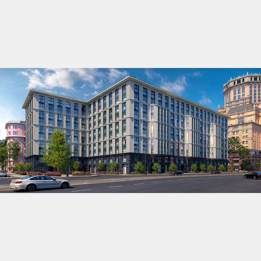 2-к. апартаменты, 81,4 м², 8/10 эт.