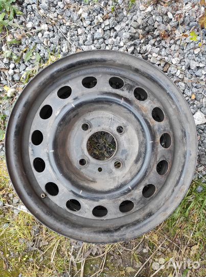 Диски штампованые 5,5jх15 4х114,3 ет46 с колпаками