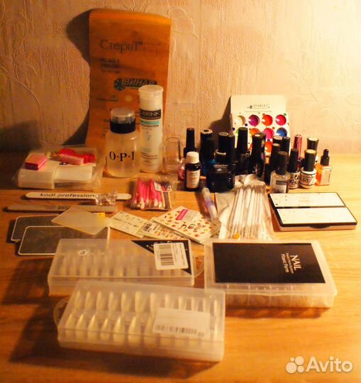 Все для маникюра набор б/у