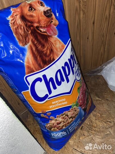 Корм для собак chappi 15 кг
