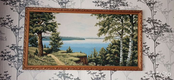 Картина из гобелена. Природа