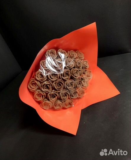 Букет - 29 Роз из Бельгийского Шоколада