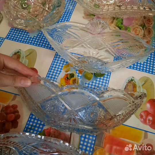 Ваза хрустальная СССР