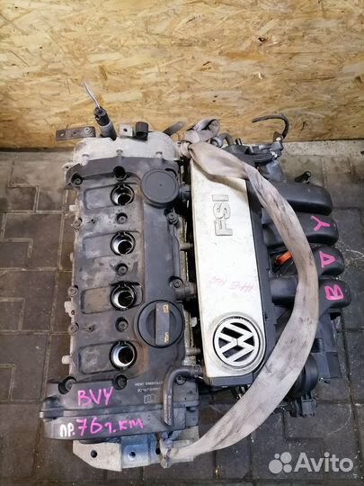 Двигатель BVY Volkswagen Passat B6 2.0 FSI 76 т.км
