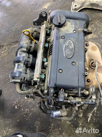 Двигатель G4FC kia rio 3