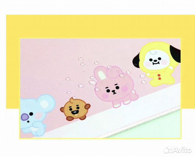 Коврик для мыши/клавиатуры BT21