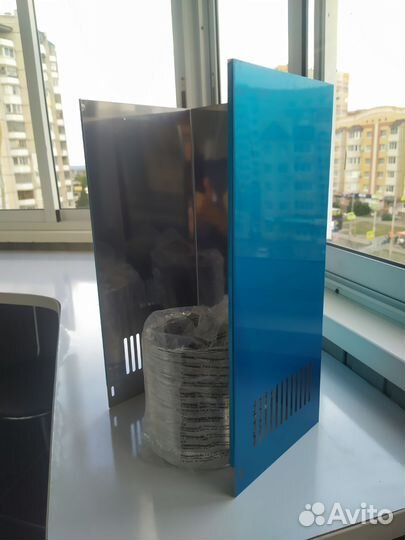 Короб для кухонной вытяжки с гофрой